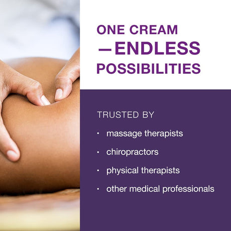 Free-Up Professional Massage Cream, Fragrance Free, 8 oz