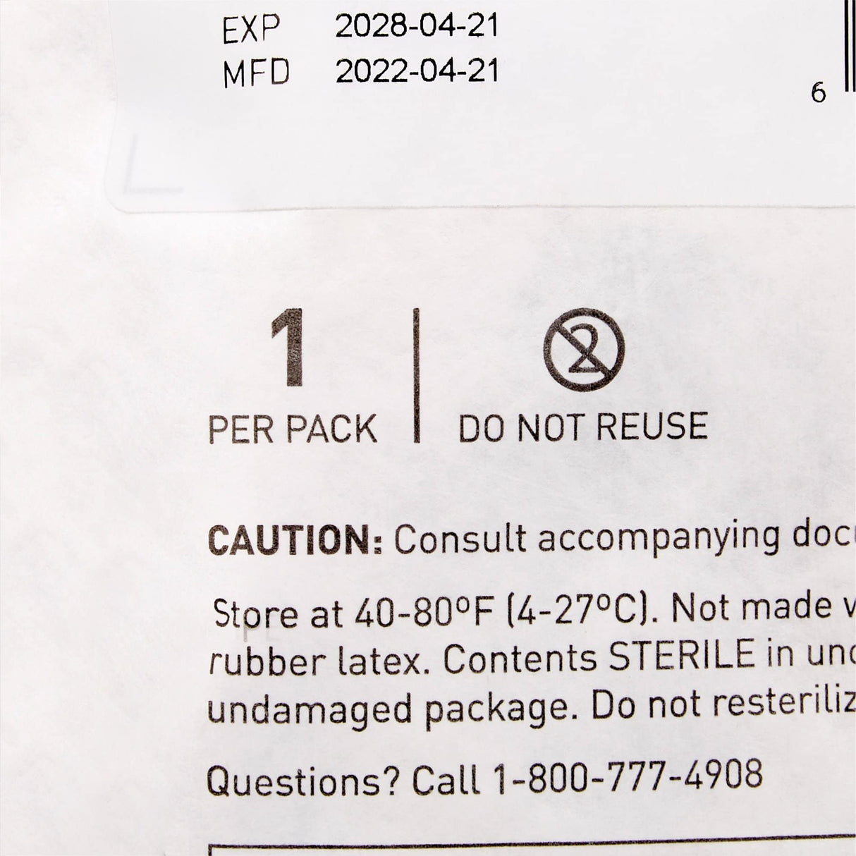 McKesson Eye Protector Adult, Sterile, 8.125" x 2.9"