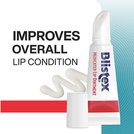 Blistex Medicated Lip Ointment, Lip Protectant/External Analgesic, 0.21 oz