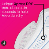 U by Kotex CleanWear Ultra Thin Pads, Regular Absorbency, Unscented