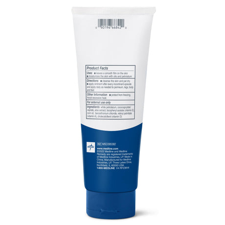 Medline Soothe & Cool Barrier Moisture Barrier Ointment, Unscented