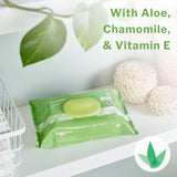 McKesson Flushable Wipes, Fragrance Free, 7" x 6.9"