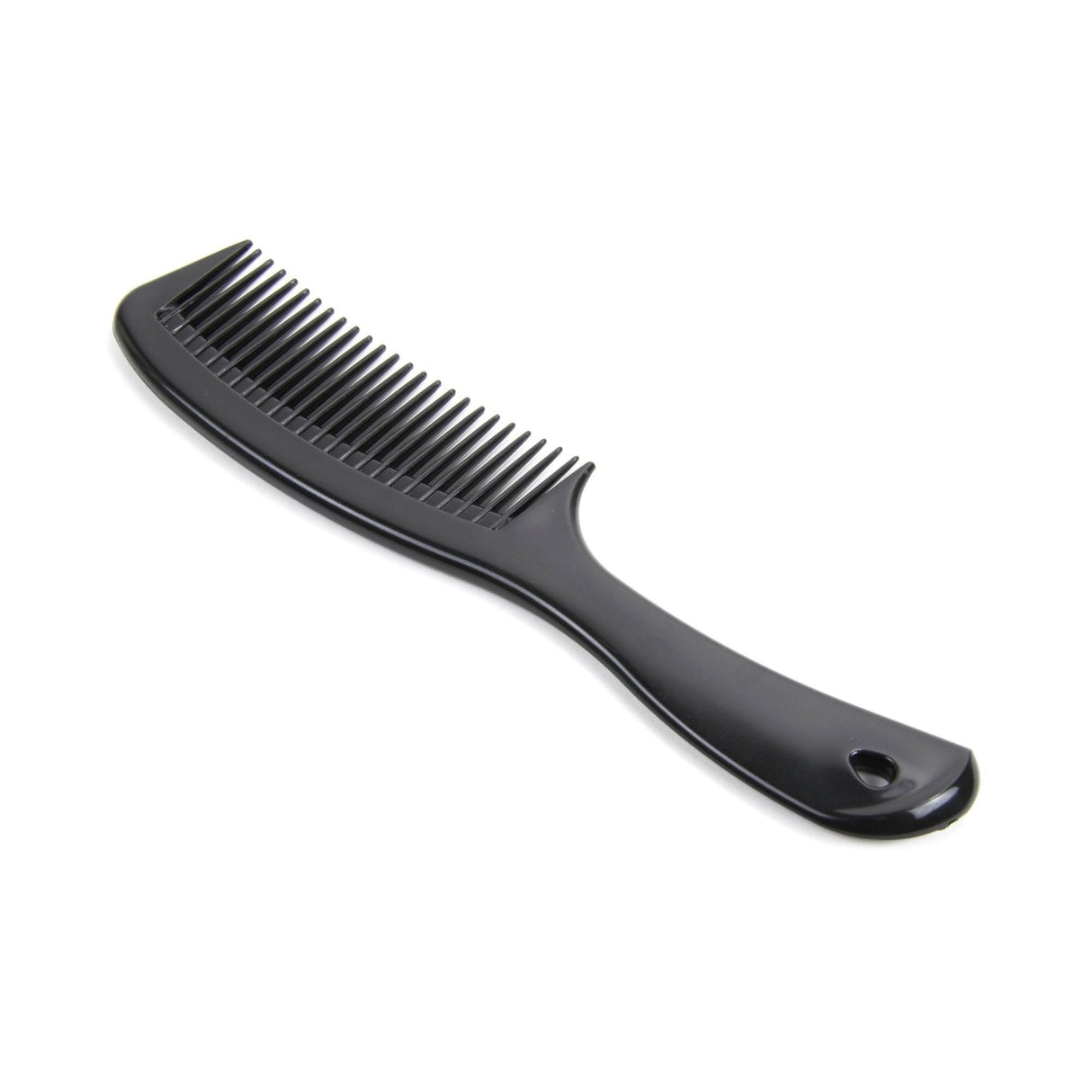 McKesson Handle Comb, Plastic, Black, 8.5"