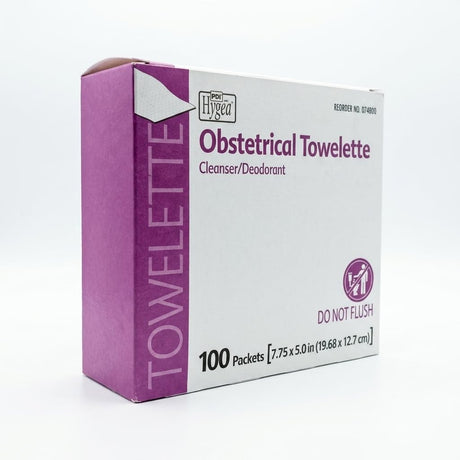 Hygea Obstetrical Towelette Cleanser/Deodorant, Scented