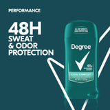 Degree Men Cool Comfort Antiperspirant Deodorant Solid, 2.7 oz
