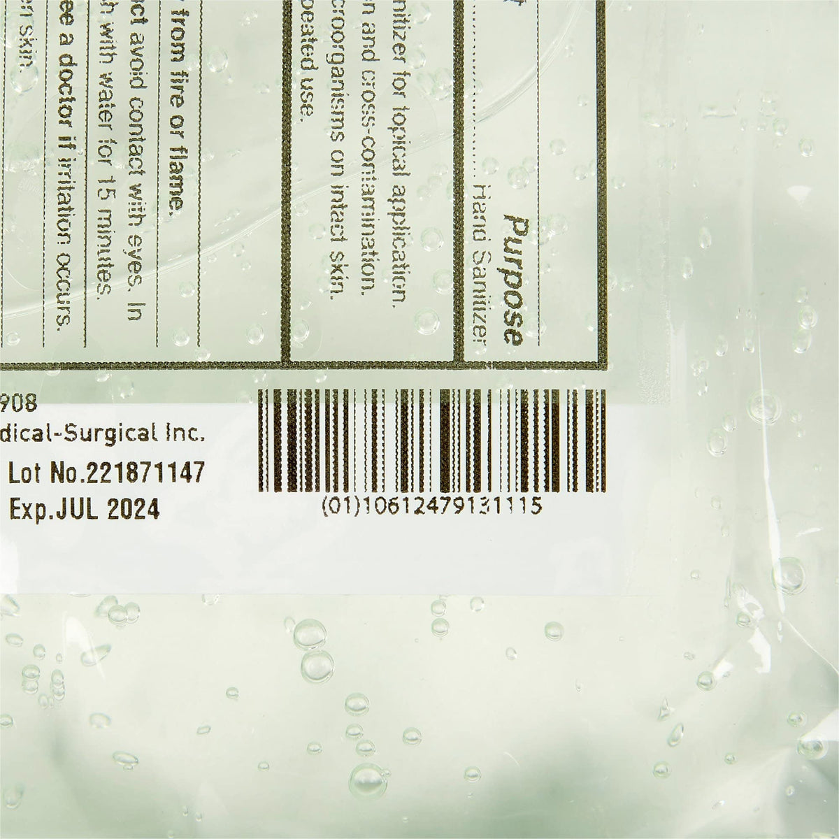McKesson Foaming Hand Sanitizer with Aloe, 1000 mL Refill