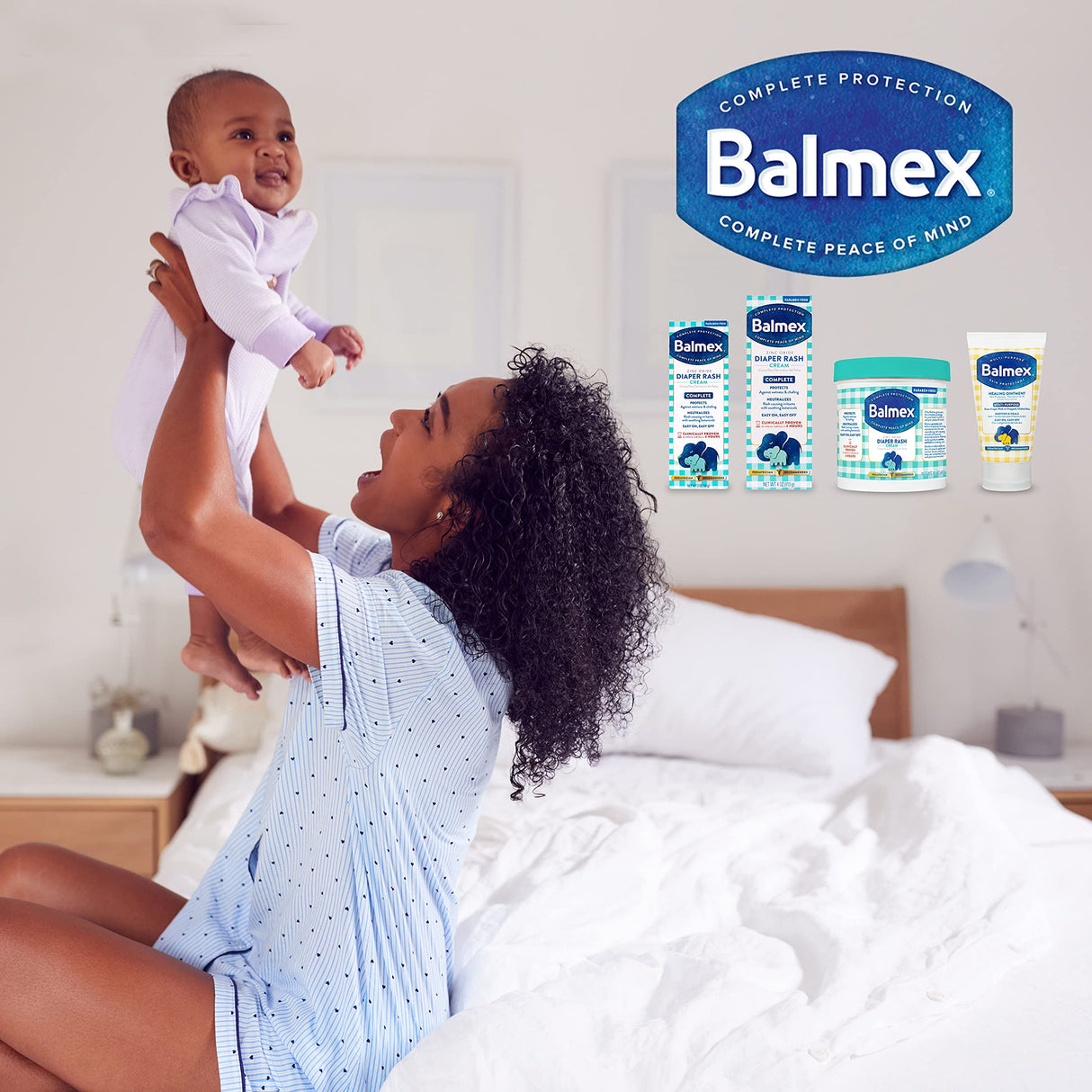 Balmex Complete Zinc Oxide Diaper Rash Cream, 4 oz