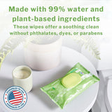 McKesson Flushable Wipes, Fragrance Free, 7" x 6.9"