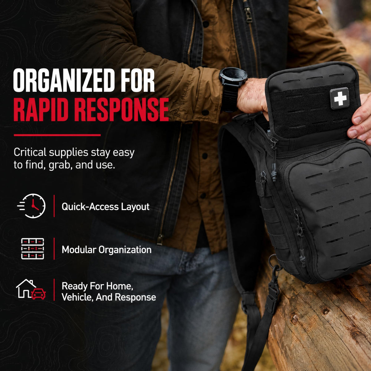 My Medic RECON Pro First Aid Kit, Black