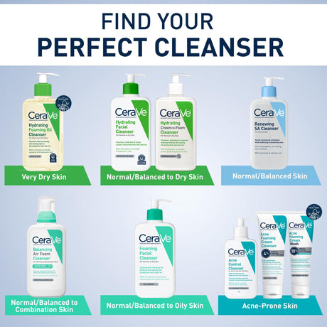 CeraVe Renewing SA Cleanser Liquid, Unscented, 8 fl oz