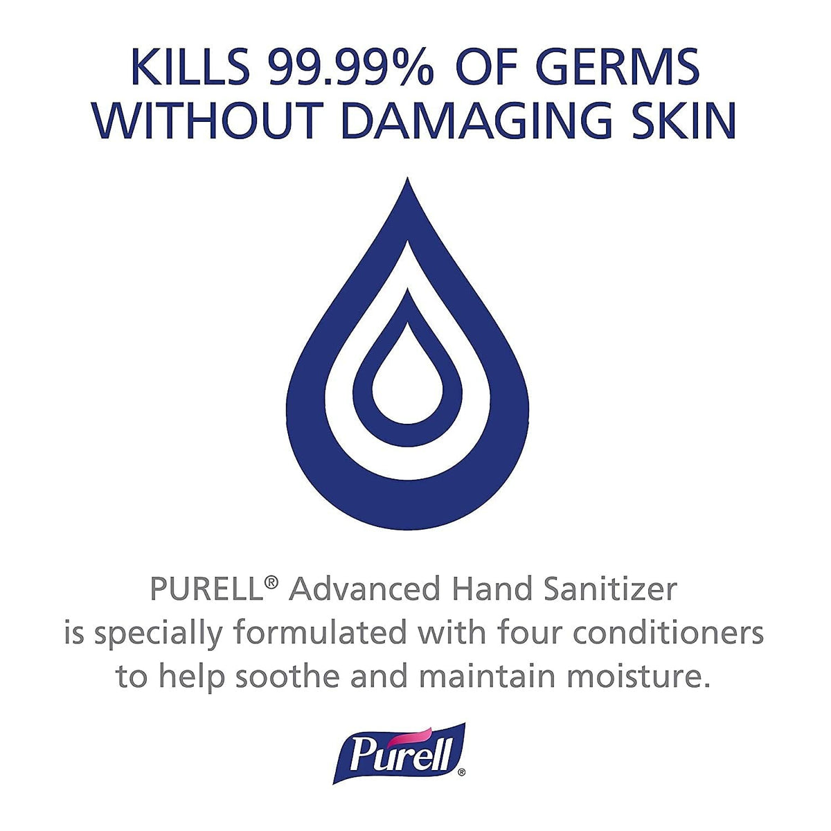 Purell Healthcare Advanced Hand Sanitizer Foam, 1200 mL, Case of 2