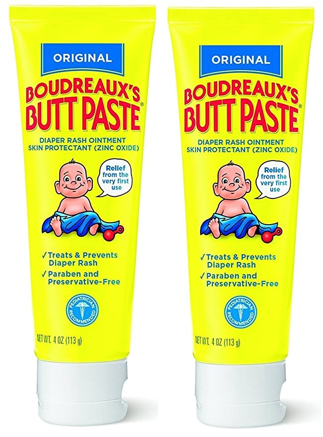 Boudreaux's Butt Paste Original Diaper Rash Ointment, Scented, 2 oz Tube
