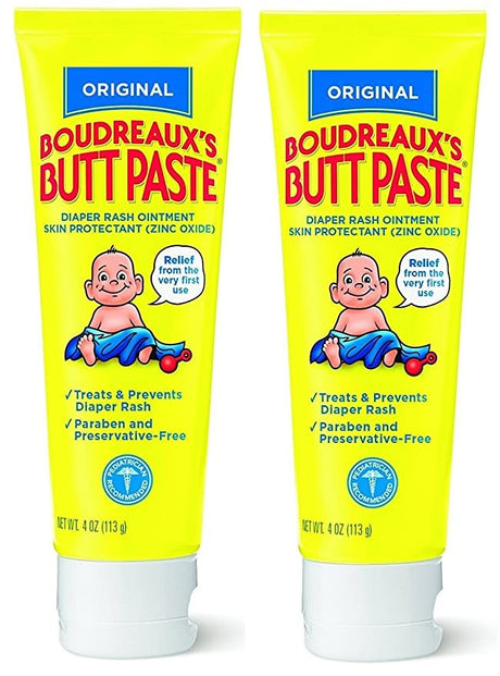 Boudreaux's Butt Paste Original Diaper Rash Ointment, Scented, 2 oz Tube