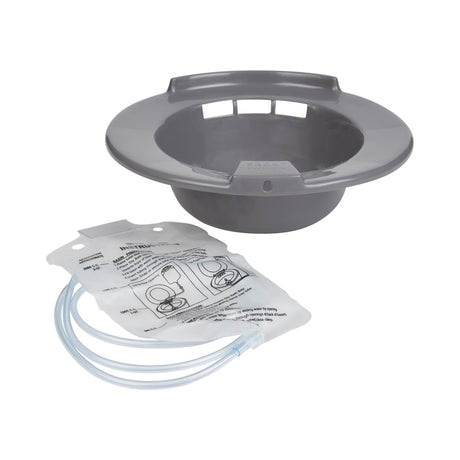 McKesson Round Sitz Bath Graphite, 2000 mL Bag
