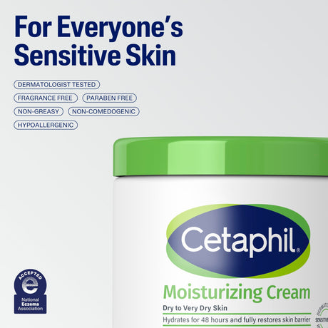 Cetaphil Moisturizing Cream, Unscented