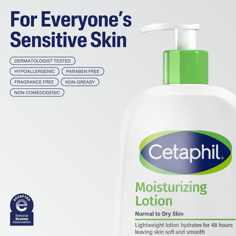 Cetaphil Moisturizing Lotion, Unscented, 20 fl oz