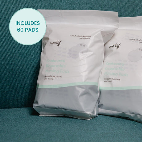 Motif Medical Disposable Nursing Pads, One Size