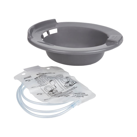 McKesson Round Sitz Bath Graphite, 2000 mL Bag
