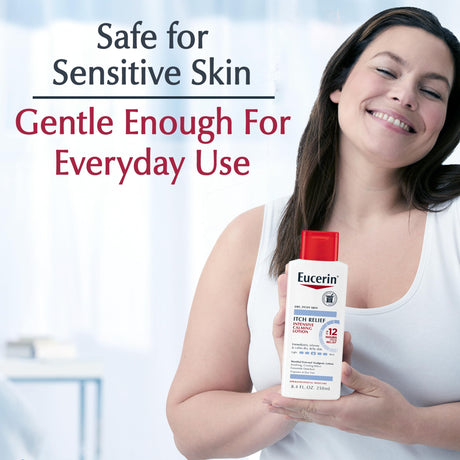 Eucerin Itch Relief Intensive Calming Lotion, Unscented, 8.4 oz