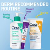 CeraVe Hydrating Mineral Sunscreen Medium Sheer Tint SPF 30 Lotion, Unscented, 1.7 fl oz