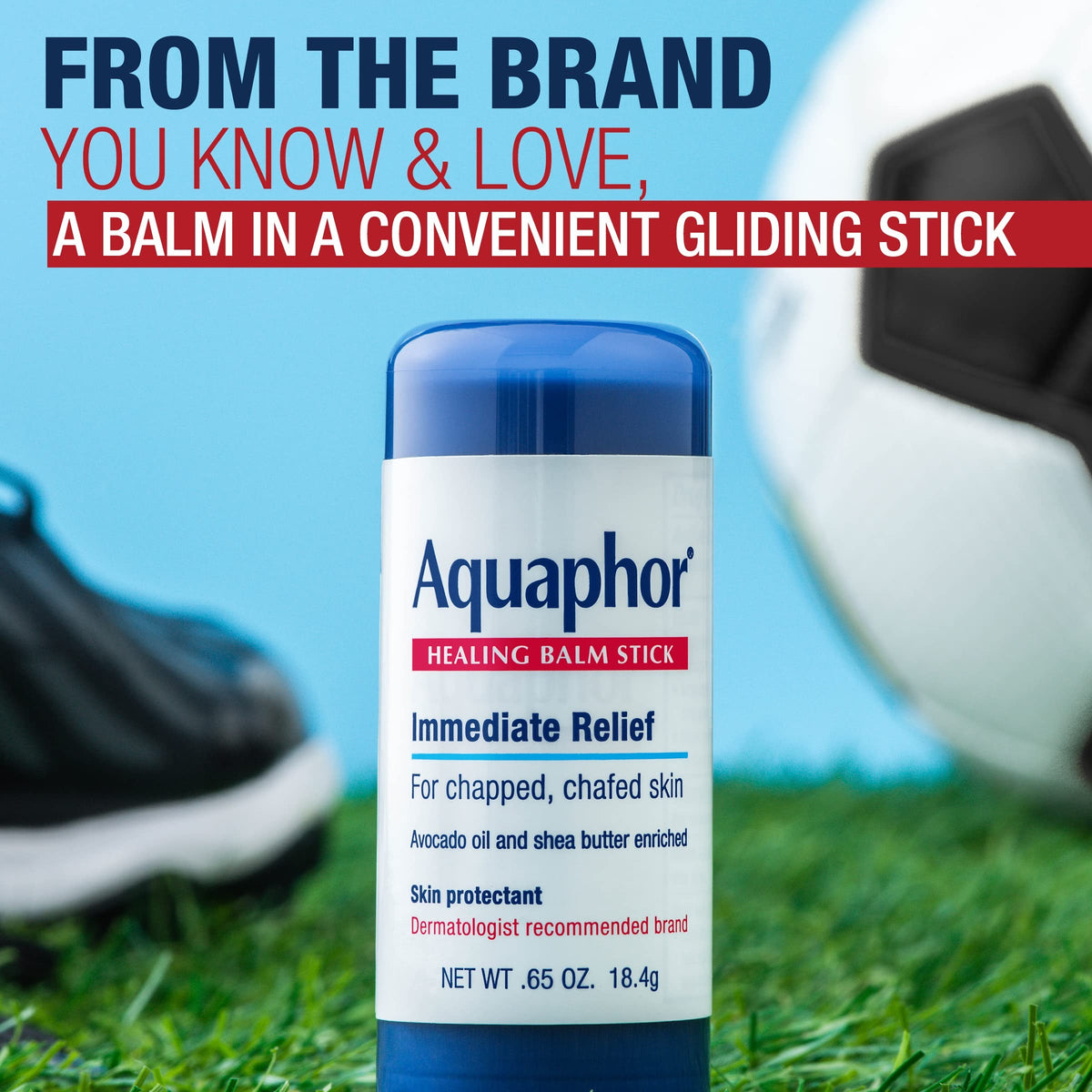 Aquaphor Healing Balm Stick, Unscented, 0.65 oz