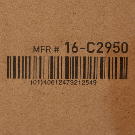 McKesson Handle Comb, Plastic, Black, 8.5"