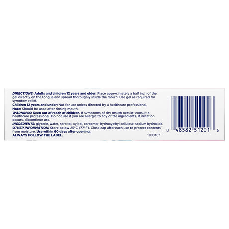 Biotene Dry Mouth Oral Balance Gel, Flavor Free, 1.5 oz