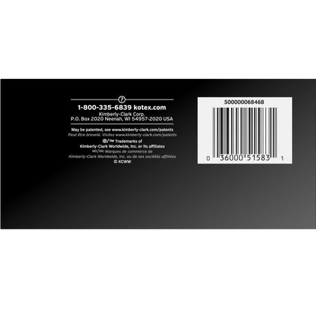 Kotex Click Compact Tampons, Regular Absorbency, Unscented