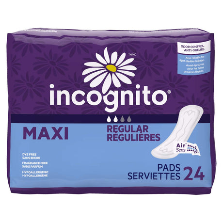 Incognito Maxi Pad, Regular - MC-201-Pack - LL Medico