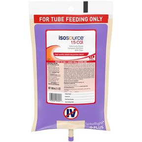 Isosource 1.5 Cal Tube Feeding Formula, Unflavored, 1500 mL - 10043900281824-Single - LL Medico