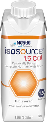 Isosource 1.5 Cal Tube Feeding Formula, Unflavored, 250 mL - 10043900181506-Case - LL Medico