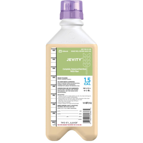 Jevity 1.5 Cal Tube Feeding Formula, Unflavored, 33.8 oz - 62681-Single - LL Medico