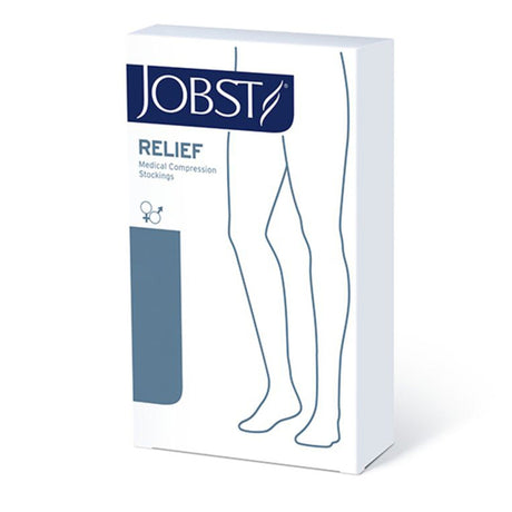 Jobst Relief Medical Compression Stockings, Knee High, Beige, Closed Toe - 114807-Pair - LL Medico