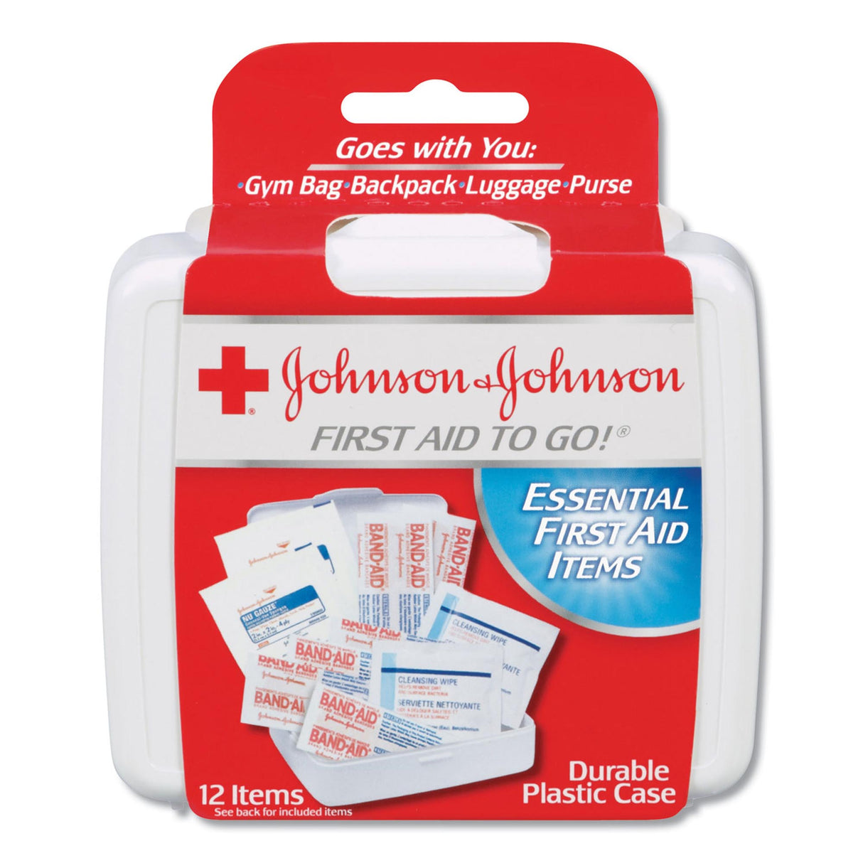 Johnson & Johnson Red Cross First Aid to Go Kit