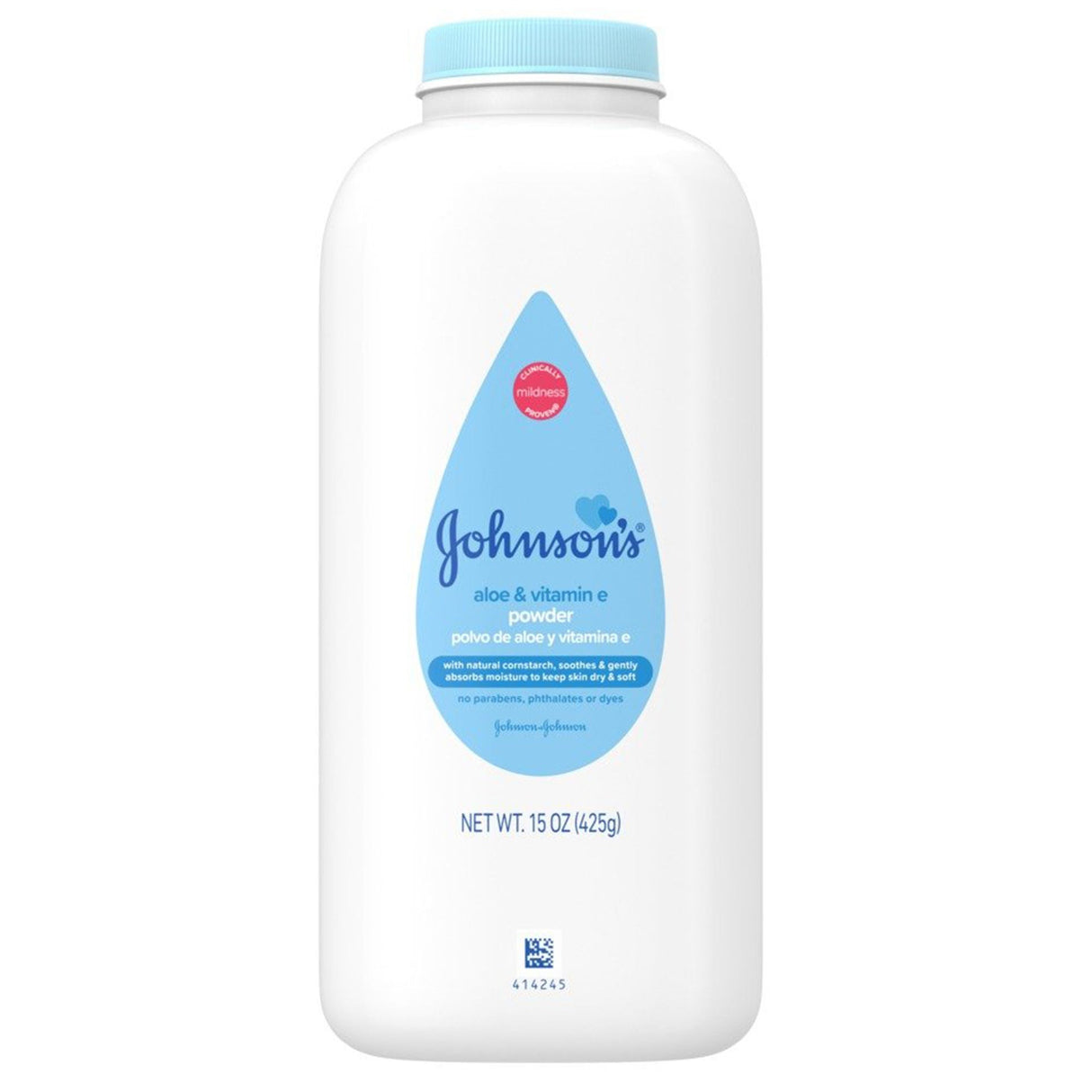 Johnson's Aloe and Vitamin E Baby Powder, Fresh Scent, 15 oz. - 08137003058-Single - LL Medico