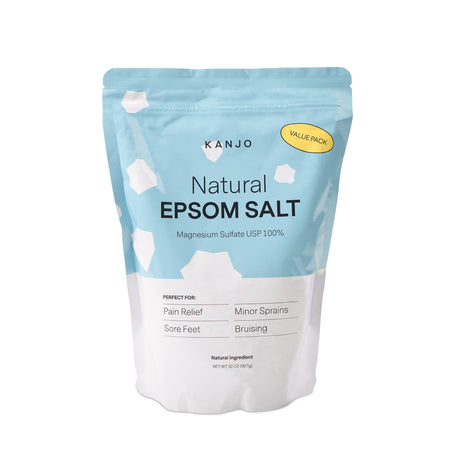 Kanjo Magnesium Sulfate Epsom Salt, 100% USP, Granules - KANEPSOM-Single - LL Medico