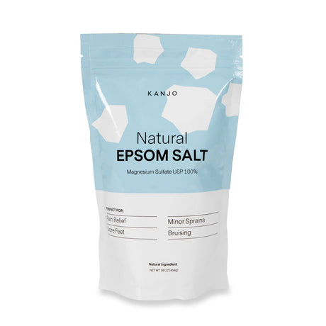 Kanjo Magnesium Sulfate Epsom Salt, 100% USP, Granules - KANEPSOM-Single - LL Medico