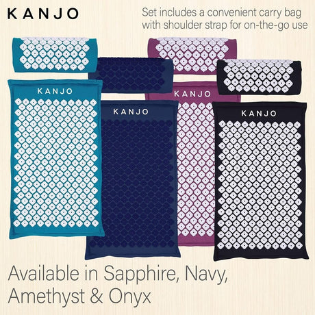 Kanjo Memory Foam Acupressure Mat Set, Large - KANMATXL-Each - LL Medico