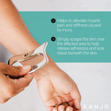 Kanjo Myofascial Massager, Stainless Steel, 3.75 - KANMYOF-Single - LL Medico