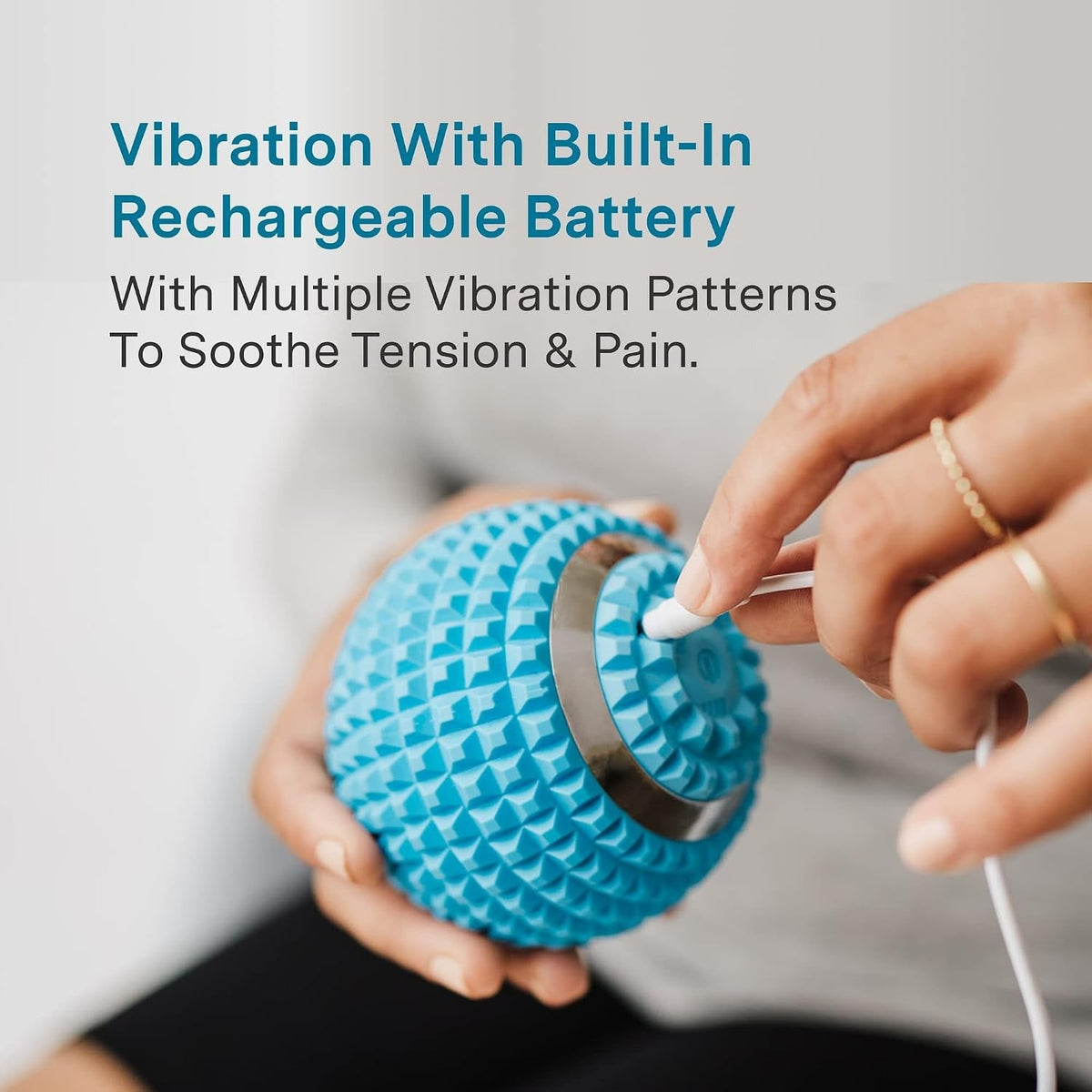 Kanjo Vibrating Acupressure Foot Massager Ball, 4 - KANVIBALL-Single - LL Medico