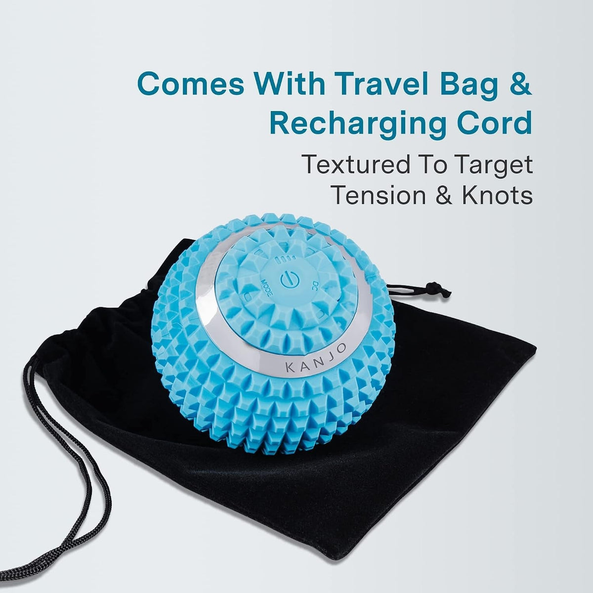 Kanjo Vibrating Acupressure Foot Massager Ball, 4 - KANVIBALL-Single - LL Medico