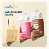 Kate Farms High Protein Nutrition Shake, Chocolate, Case/12 - 811112031482-Case - LL Medico