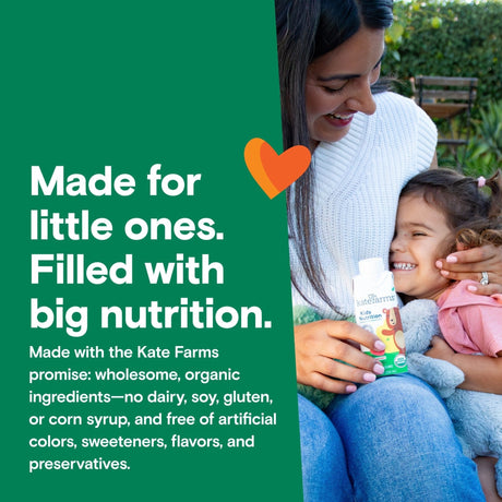 Kate Farms Kid's Nutrition Shake, Chocolate, Case/12 - 811112031222-Case - LL Medico