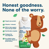 Kate Farms Kid's Nutrition Shake, Vanilla, Case/12 - 811112031208-Case - LL Medico
