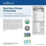 Kate Farms Nutrition Shake, Chocolate, Case/12 - 811112030614-Case - LL Medico