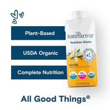 Kate Farms Nutrition Shake, Vanilla, Case/12 - 811112030591-Case - LL Medico