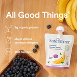 Kate Farms Pediatric Blended Meals, Banana & Blueberry, CS/12 - 811112030775-Case - LL Medico