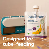 Kate Farms Pediatric Blended Meals, Banana & Blueberry, CS/12 - 811112030775-Case - LL Medico