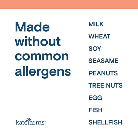 Kate Farms Pediatric Blended Meals, Banana & Blueberry, CS/12 - 811112030775-Case - LL Medico