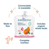 Kate Farms Pediatric Blended Meals, Mango & Strawberry, CS/12 - 811112030751-Case - LL Medico